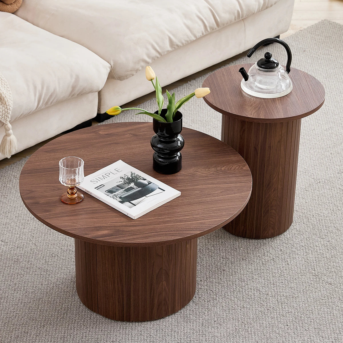 Duo Colonne effet bois