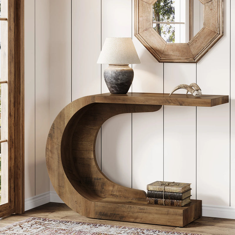 Console Arche en bois massif